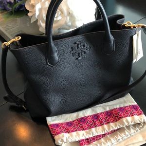 Tory Burch authentic McGraw satchel